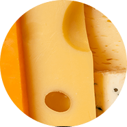Feito com queijo de verdade