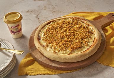 Pizza de Frango, Requeijão e Milho