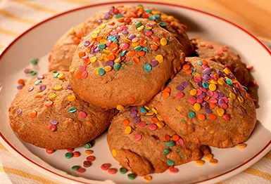 Cookies Confete - sem glúten e sem lactose
