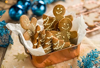 Biscoito Natalino de Canela